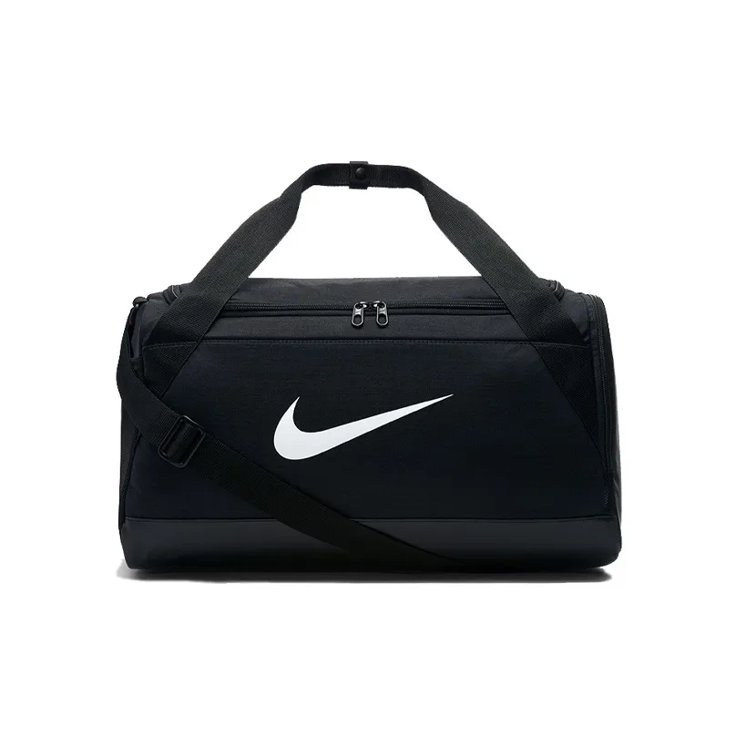 Nike Хлопок Сумка Сумка через плечо Сумка через плечо Спортивная сумка Большая Унисекс Чисто черная