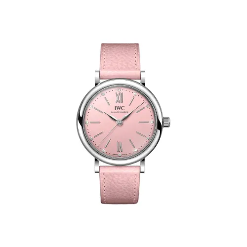 IWC Автоматический Механический Movement Женские Часы Baotai Fino Series 34 мм Розовые
