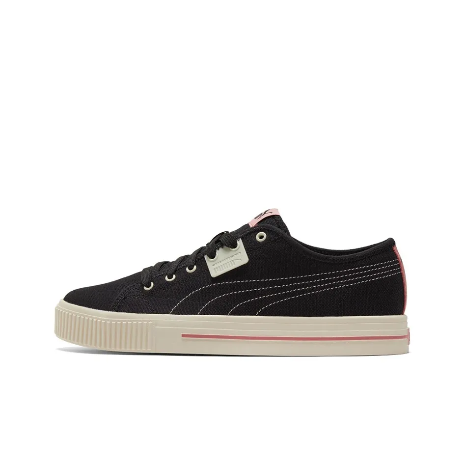 PUMA Ever FS Low Топ Скейтборд Кроссовки Унисекс Черный Розовый