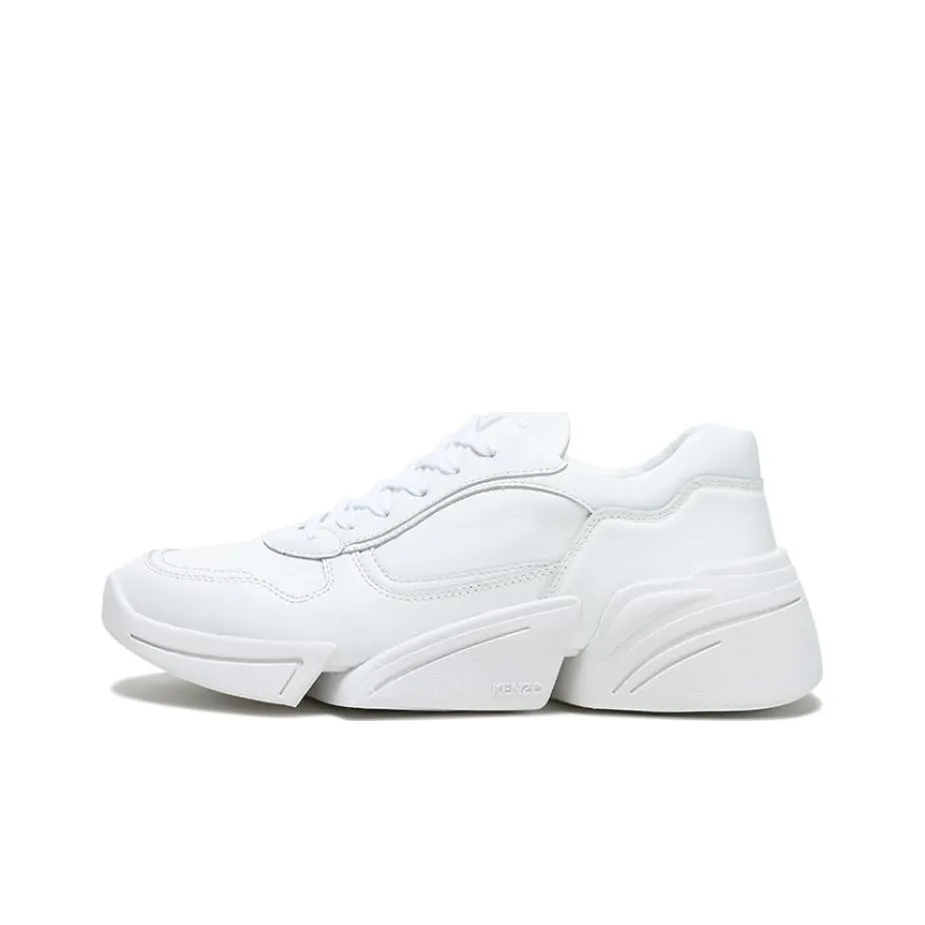 KENZO Дышащий Низкий Топ Повседневная Обувь Мужская Белая