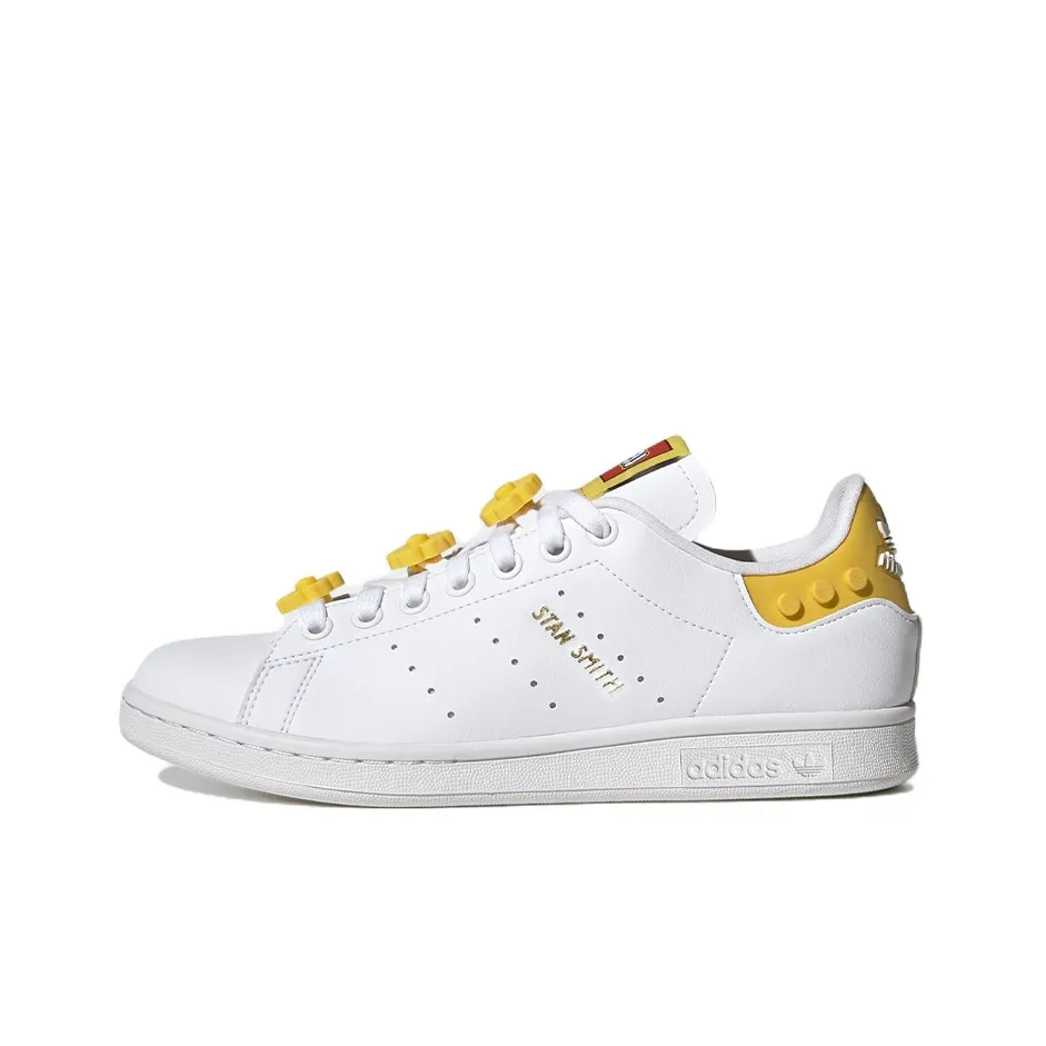 Adidas Originals Stan Smith Lego White Yellow Women's