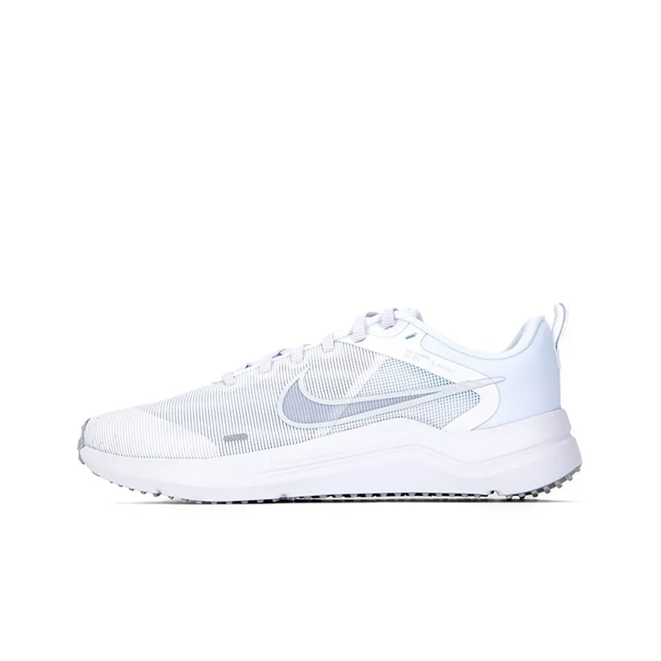 Nike Downshifter 12 Abrasion Resistant Low Top Casual Running Shoes Men's White