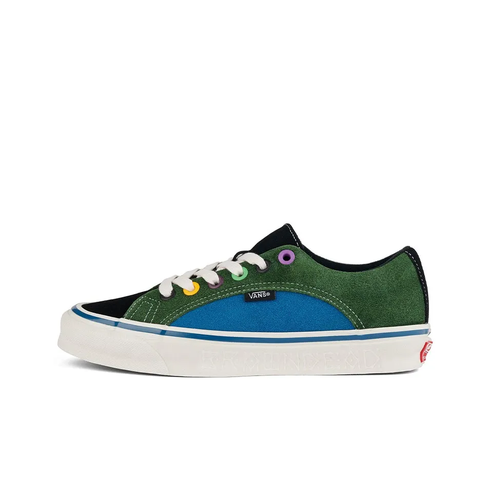 Brain Dead co-brand x VANS Lampin Vault OG LX Low Топ Скейтборд Кроссовки Unisex Зеленый Синий