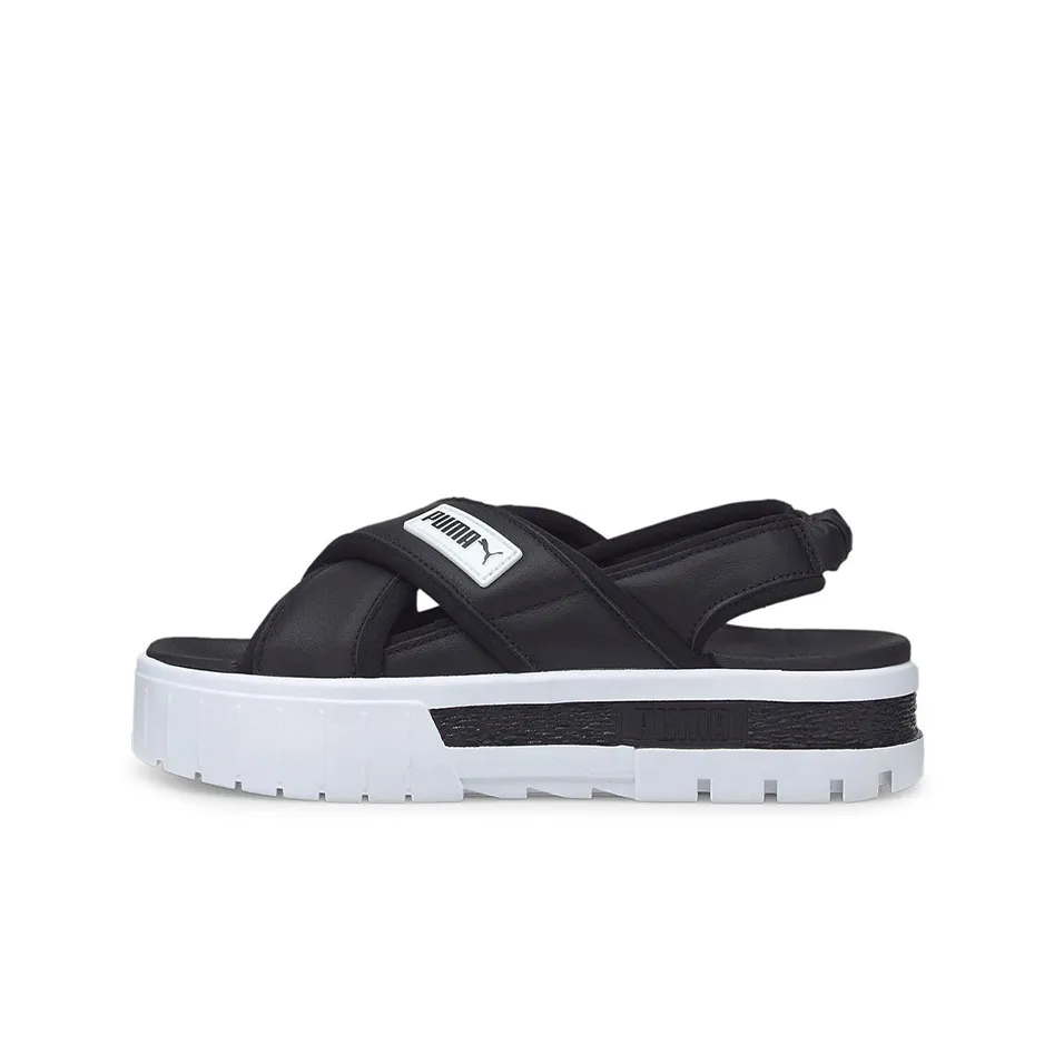 PUMA Mayze Sandal 'Black White' Women's