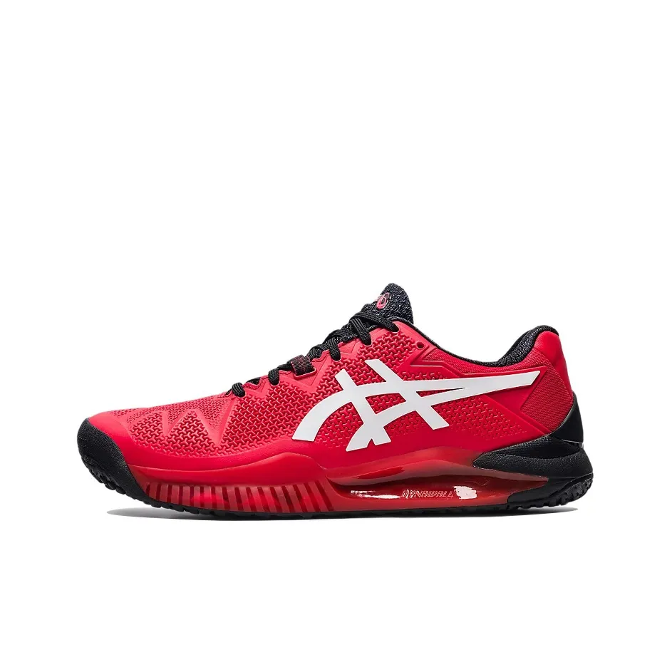 Asics Gel Resolution 8 OC Low Top Теннисные Кроссовки Мужские Dynamic Red