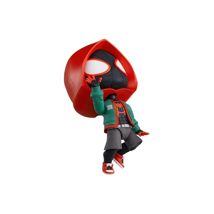 GSC Spider Man Nendoroid № 1180 Параллельная вселенная фигурки Miles Morales DX Edition в стиле чиби 10 см