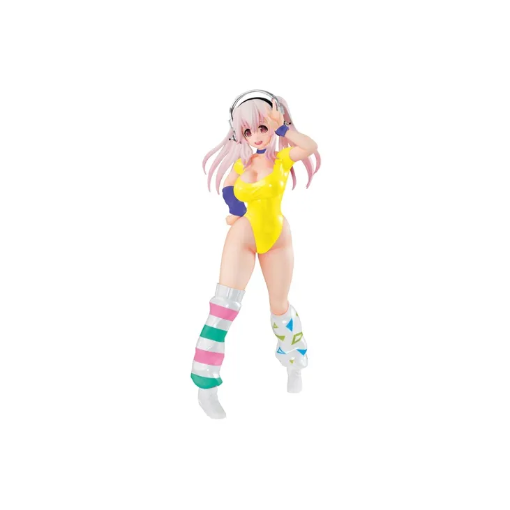 FURYU Concept Figure Super Sonico Sonico 80's Yellow Clothing Bonus Gifts Reissued Version