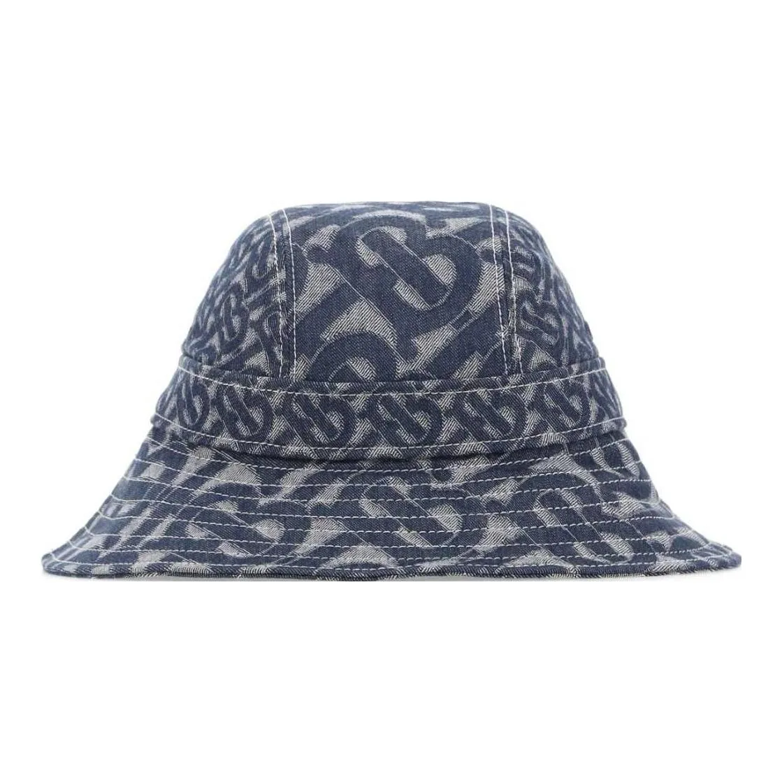 Burberry Cotton Bucket Hats Синий Унисекс