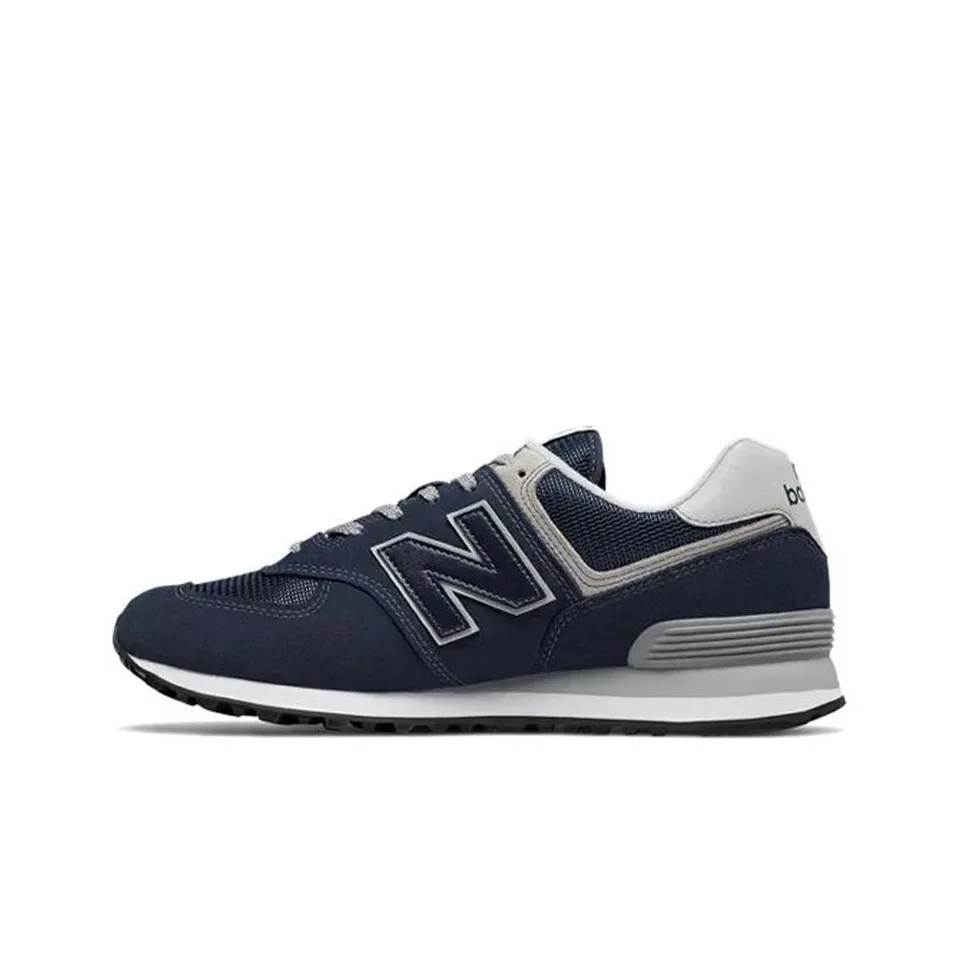 New Balance NB 574 Low Top Casual Running Shoes Unisex Marine
