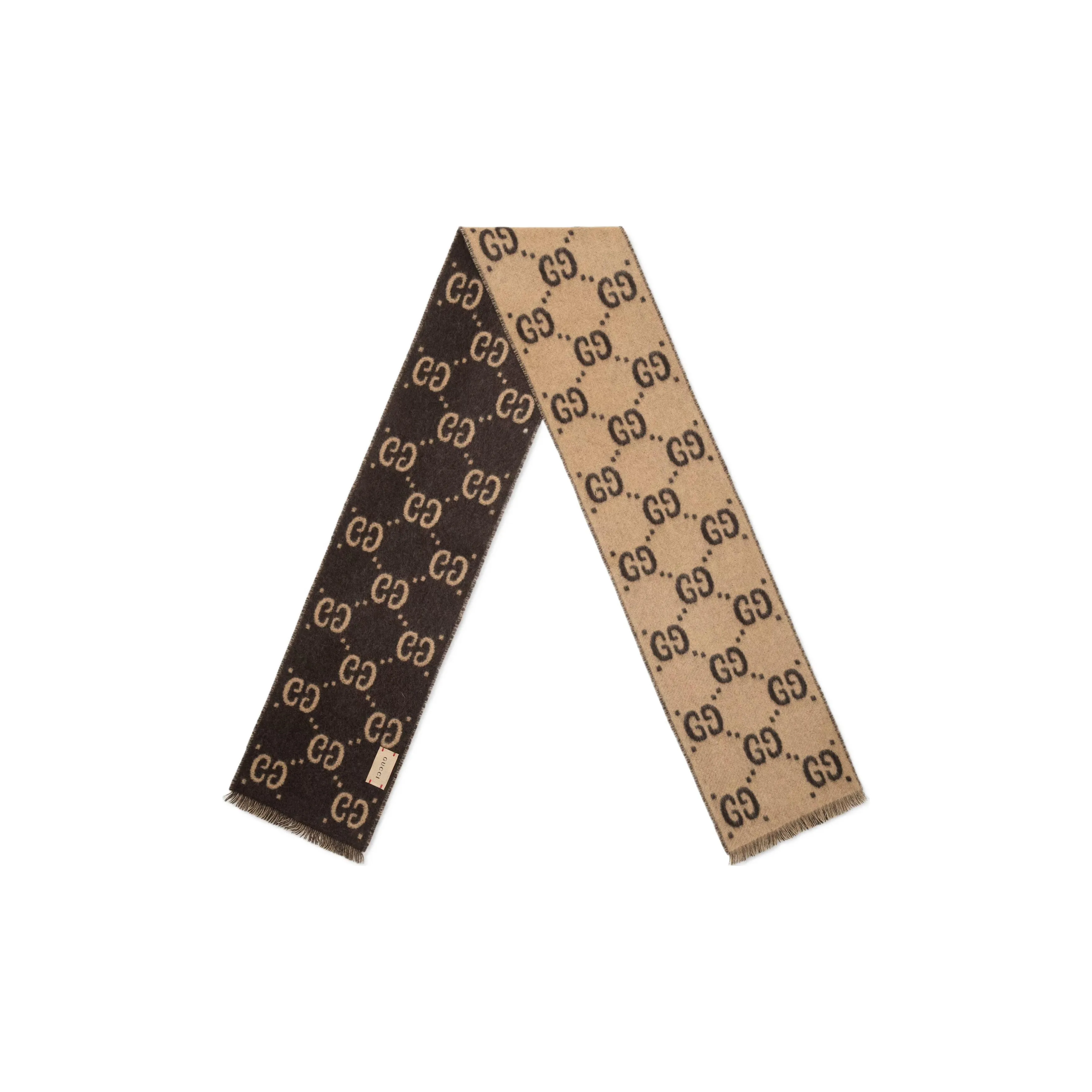 GUCCI Children's Gg Wool Scarf