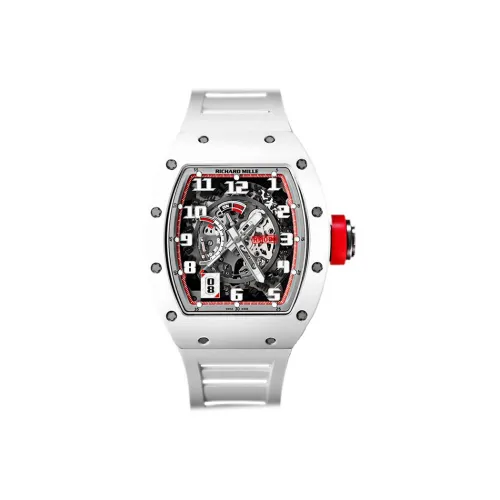 RICHARD MILLE Ручной Механический Движение Мужские Часы 50мм*42,7мм Черный