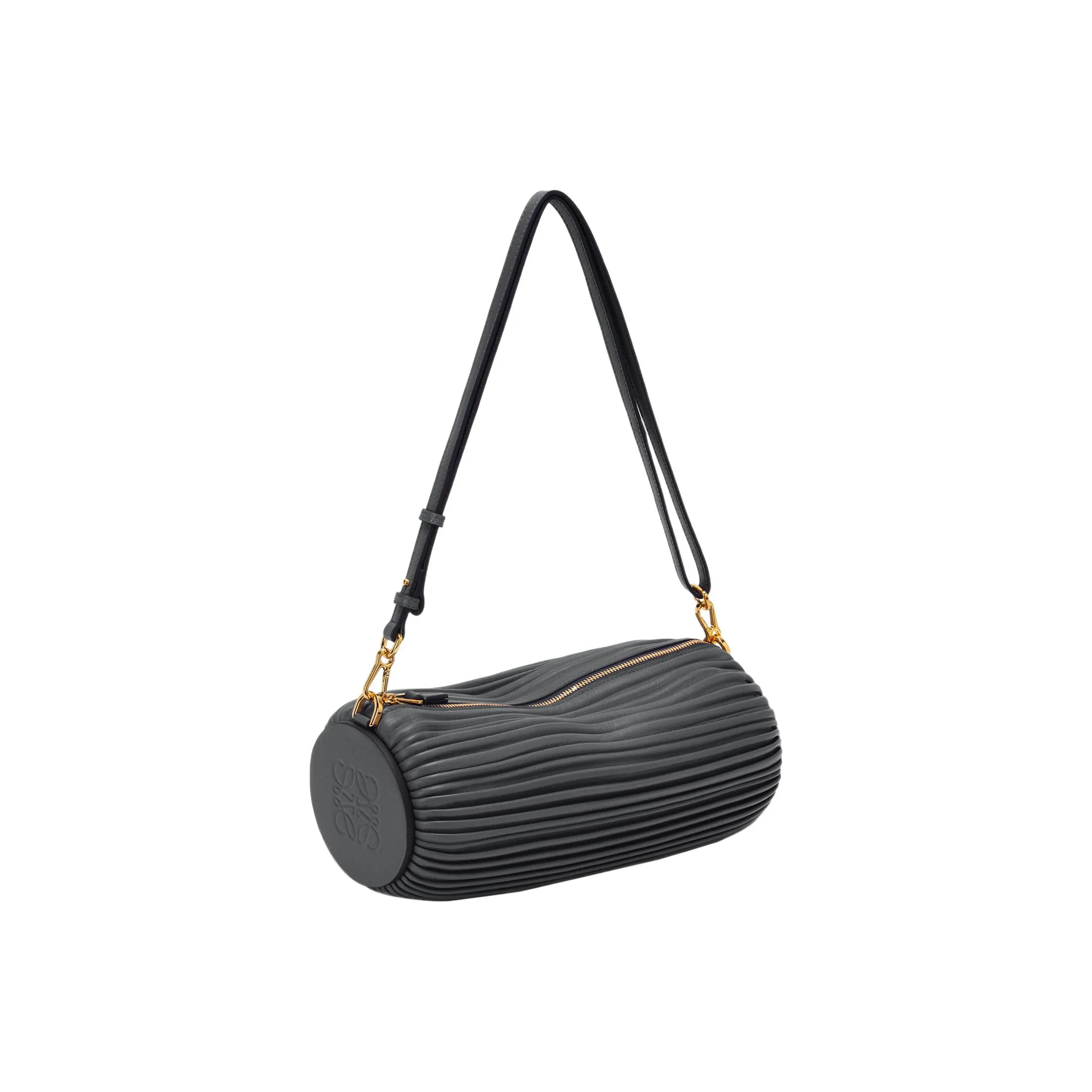LOEWE Bracelet With Cow Leather And Sheepskin Wrist Bag, Shoulder Bag Trumpets Women's Black