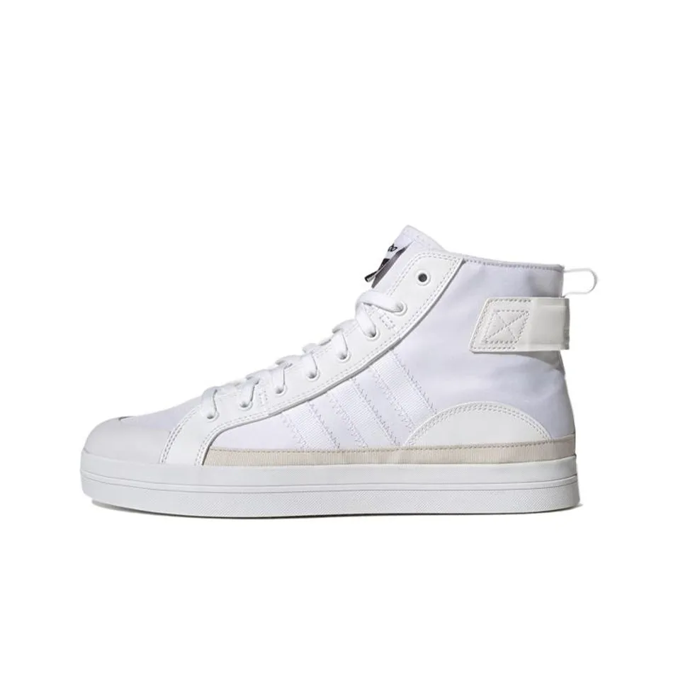Adidas Neo City Canvas Wear resistant Casual Skateboarding Shoes Unisex White