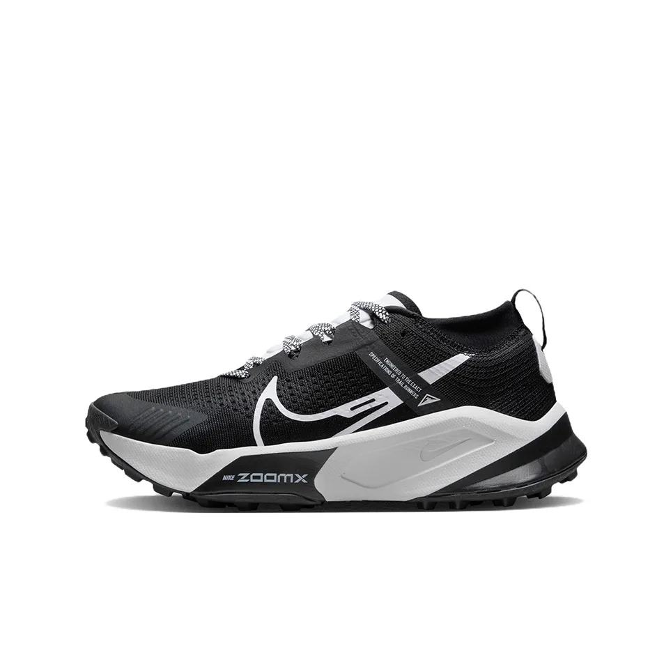 Nike ZoomX Zegama Trail Black White Women's