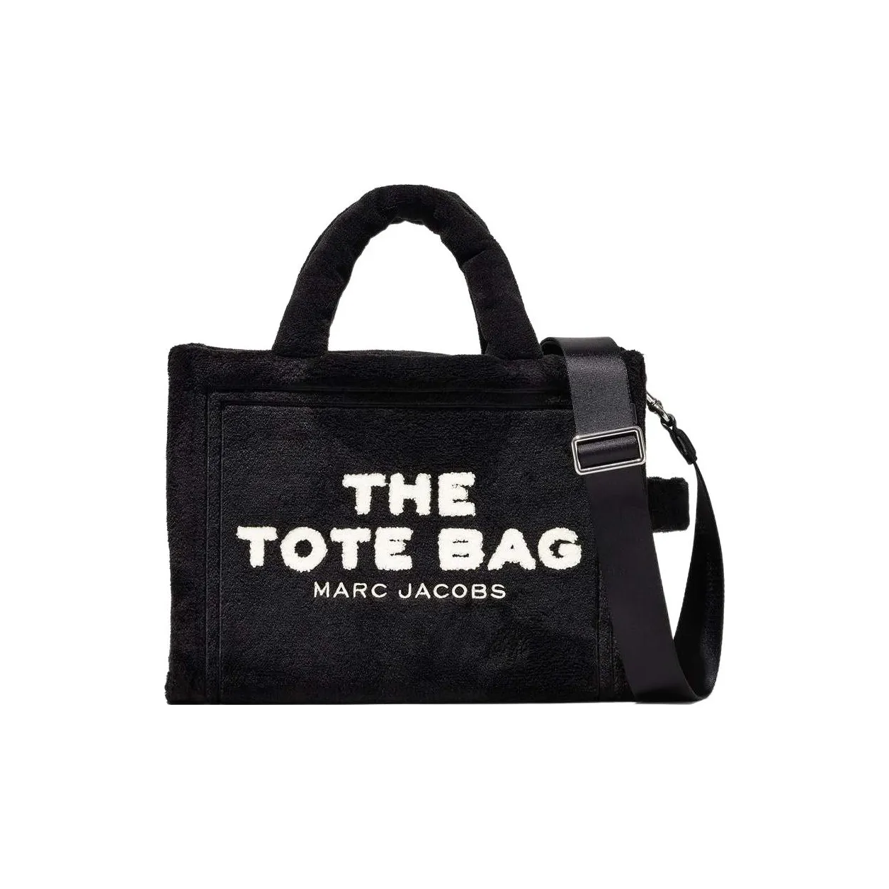 MARC JACOBS Ткань из фетру Тоут Сумка через плечо Маленькая Женская Черная