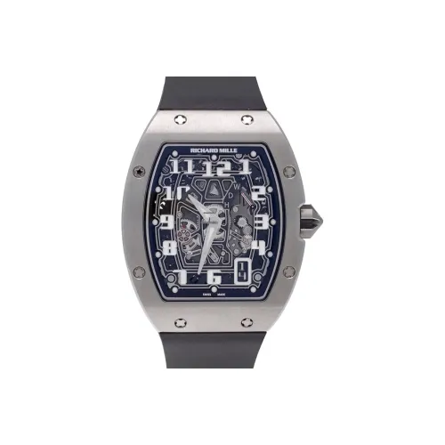 RICHARD MILLE Автоматический Механический Часы Мужские Movement 38,7mm*47,52mm Черные