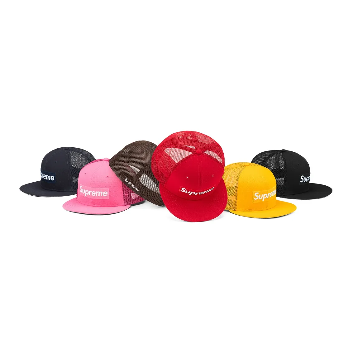 Supreme Box Logo Mesh Back New Era