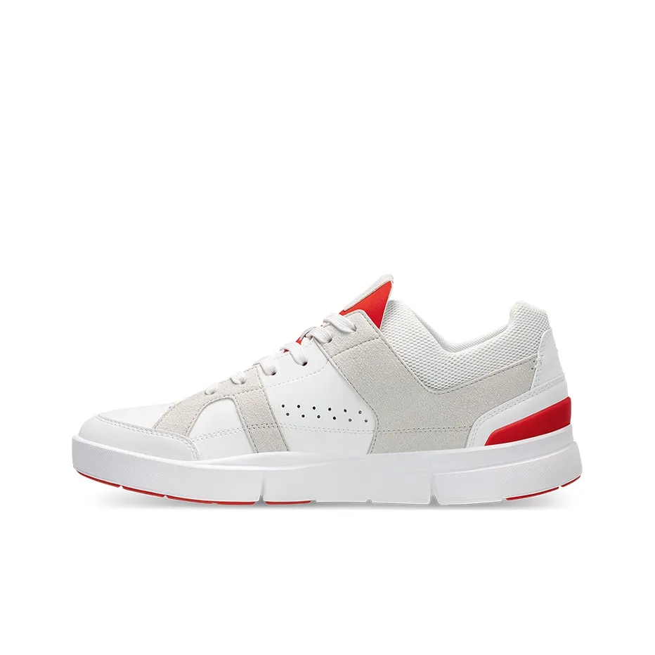 On The Roger Clubhouse White Grey Red