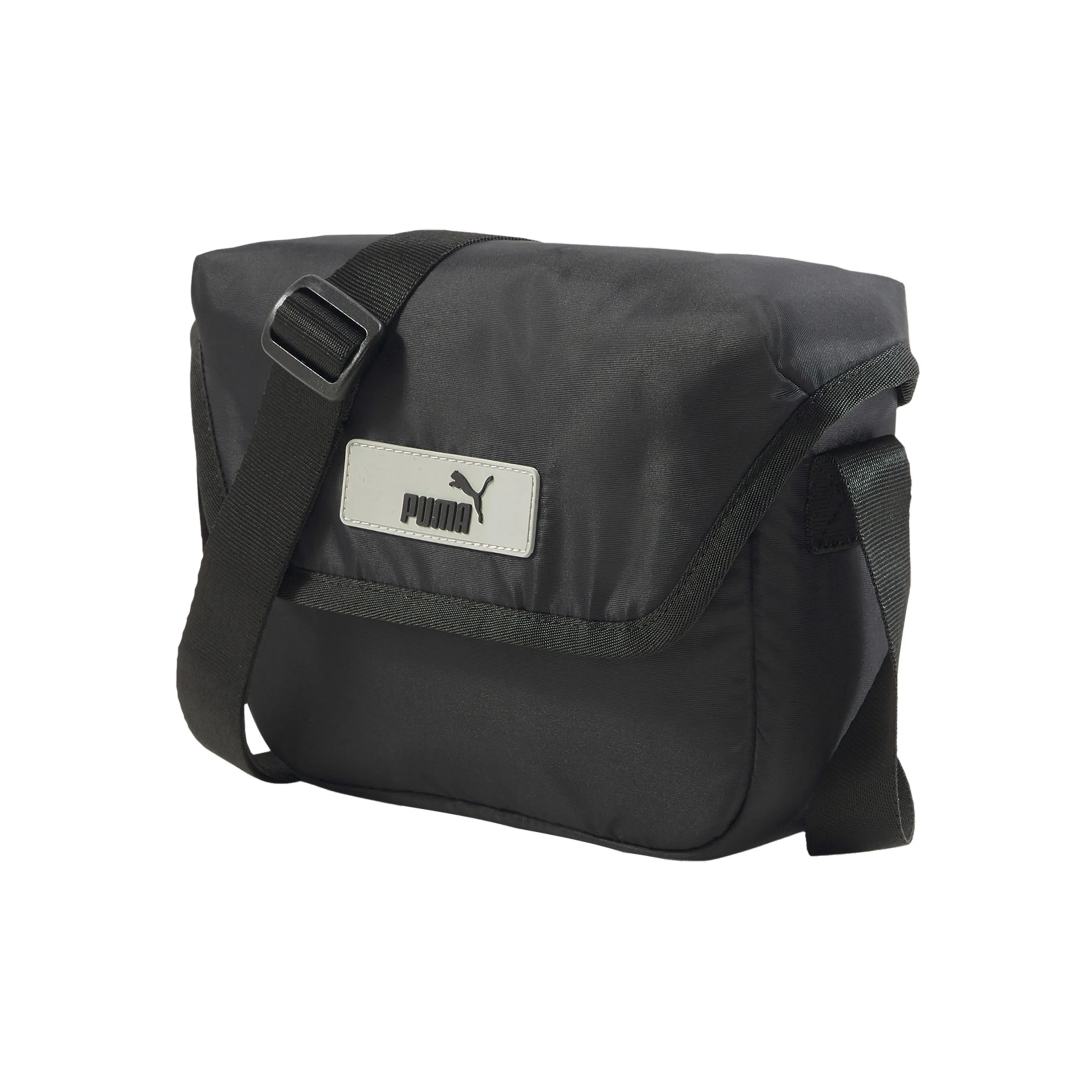 PUMA Ткань Курьерская Сумка Сумка через плечо Женская Чисто Черная