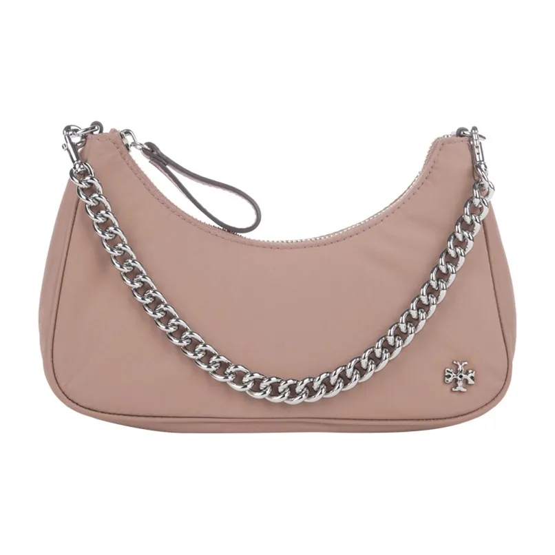 TORY BURCH Tory Burch TB MERCER Nylon Shoulder Bag Trumpets Women's Dusty Pink