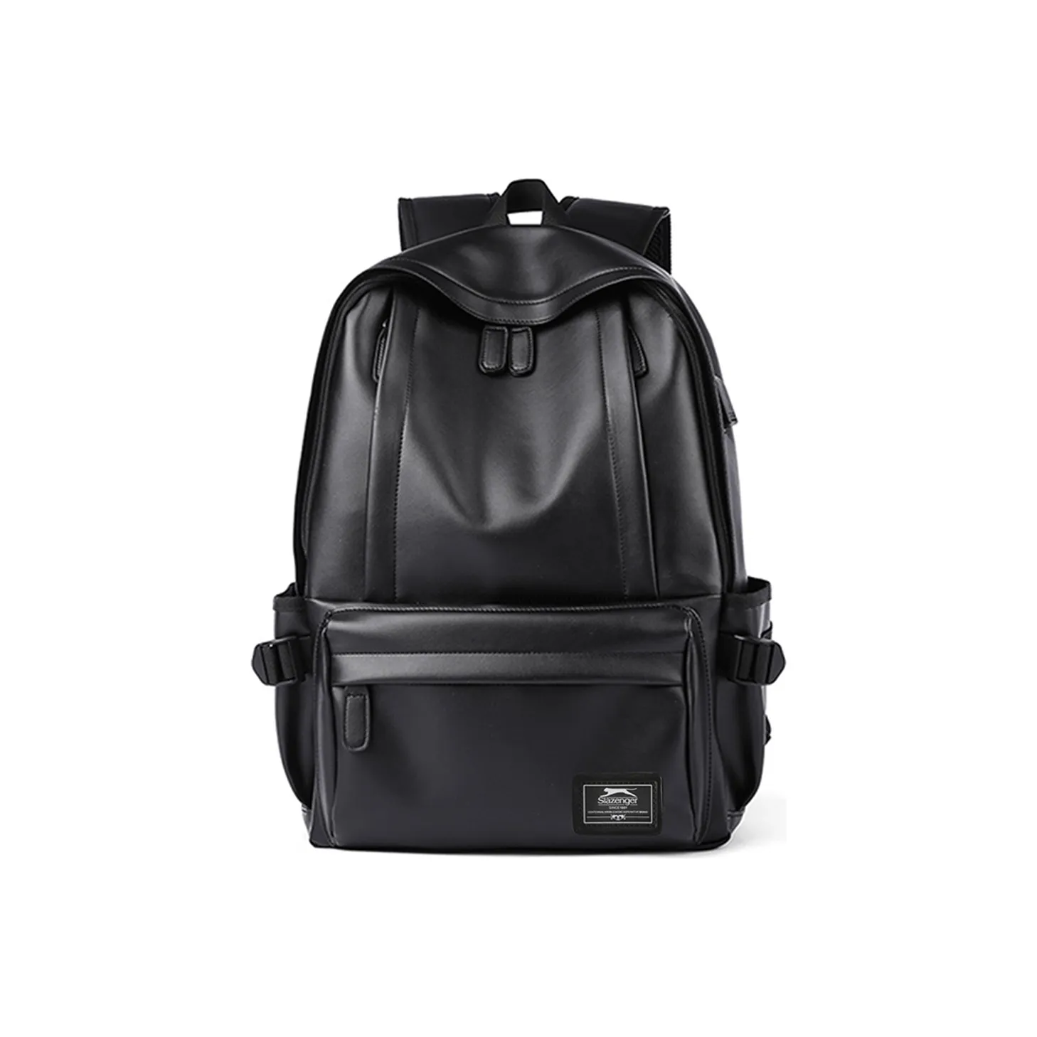 Slazenger Мягкая кожа Рюкзак Стандартный Мужской Черный