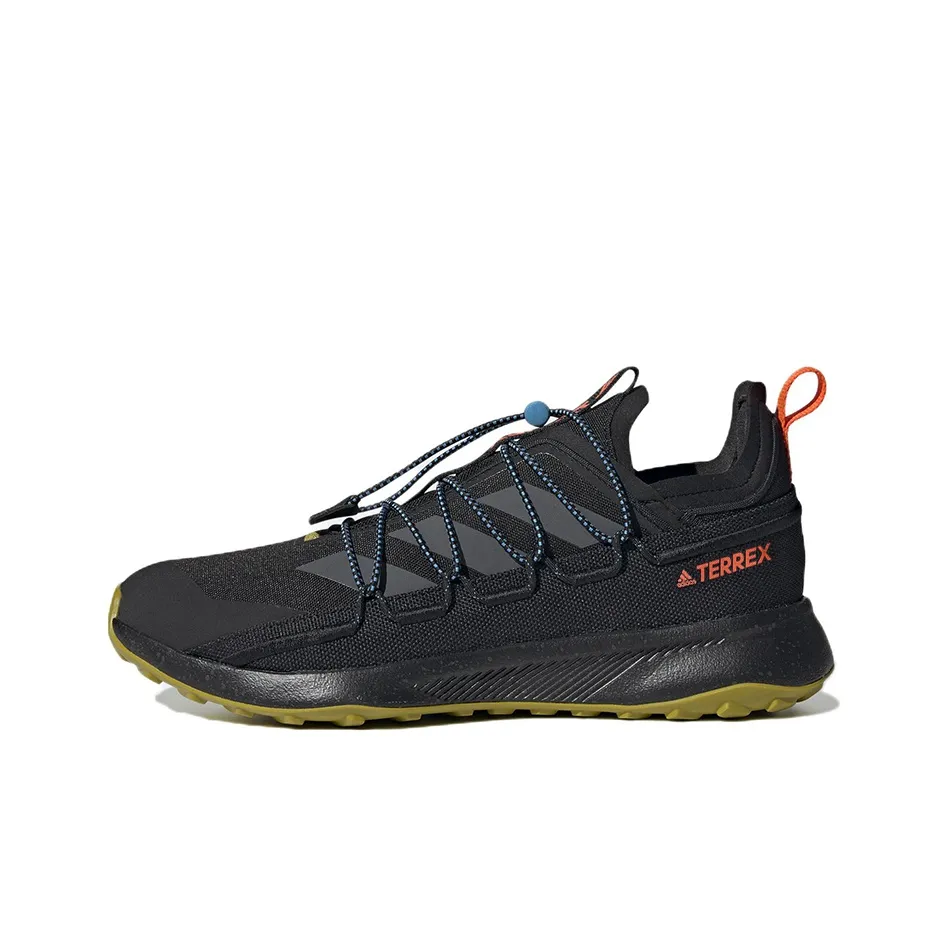 Adidas Terrex Voyager 21 Canvas Travel 'Black Orange Blue'