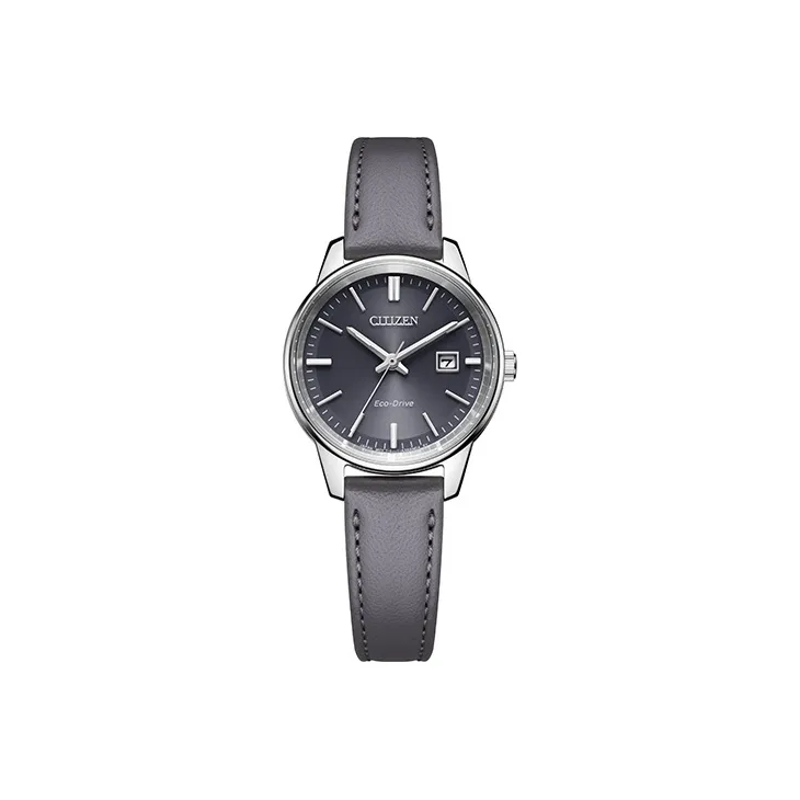 CITIZEN Ecology Drive Collection Светильник Кварцевый механизм Коровья кожа Ремешок Часы Женские часы