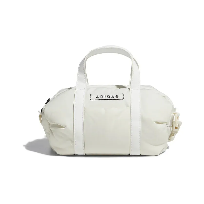 Adidas Polyester Travel Bags Gym Bags Large Size Women's Pure White