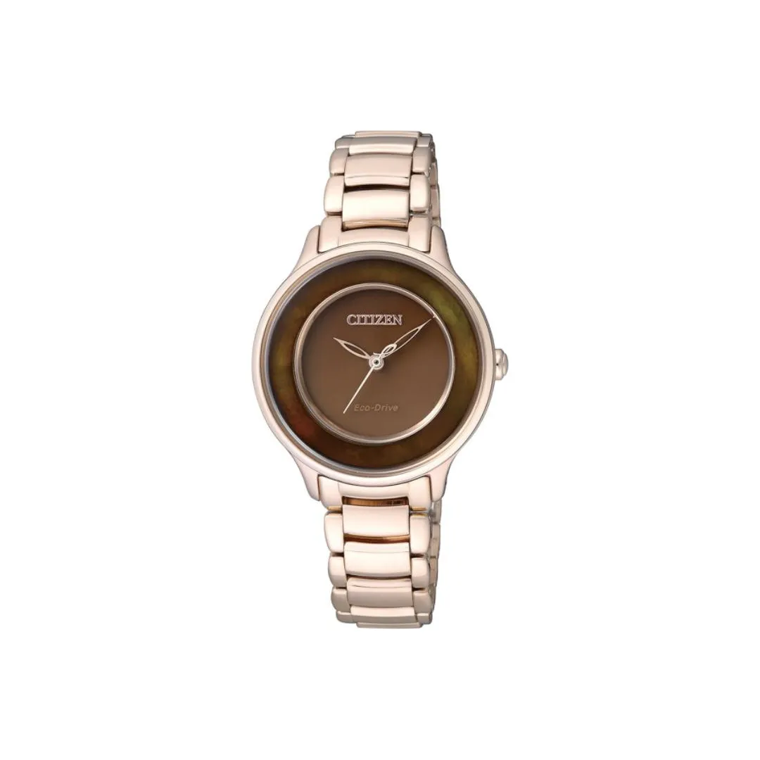 CITIZEN Ecology Drive Collection Светильник Кварцевый механизм Нержавеющая сталь Ремешок Часы 30 мм