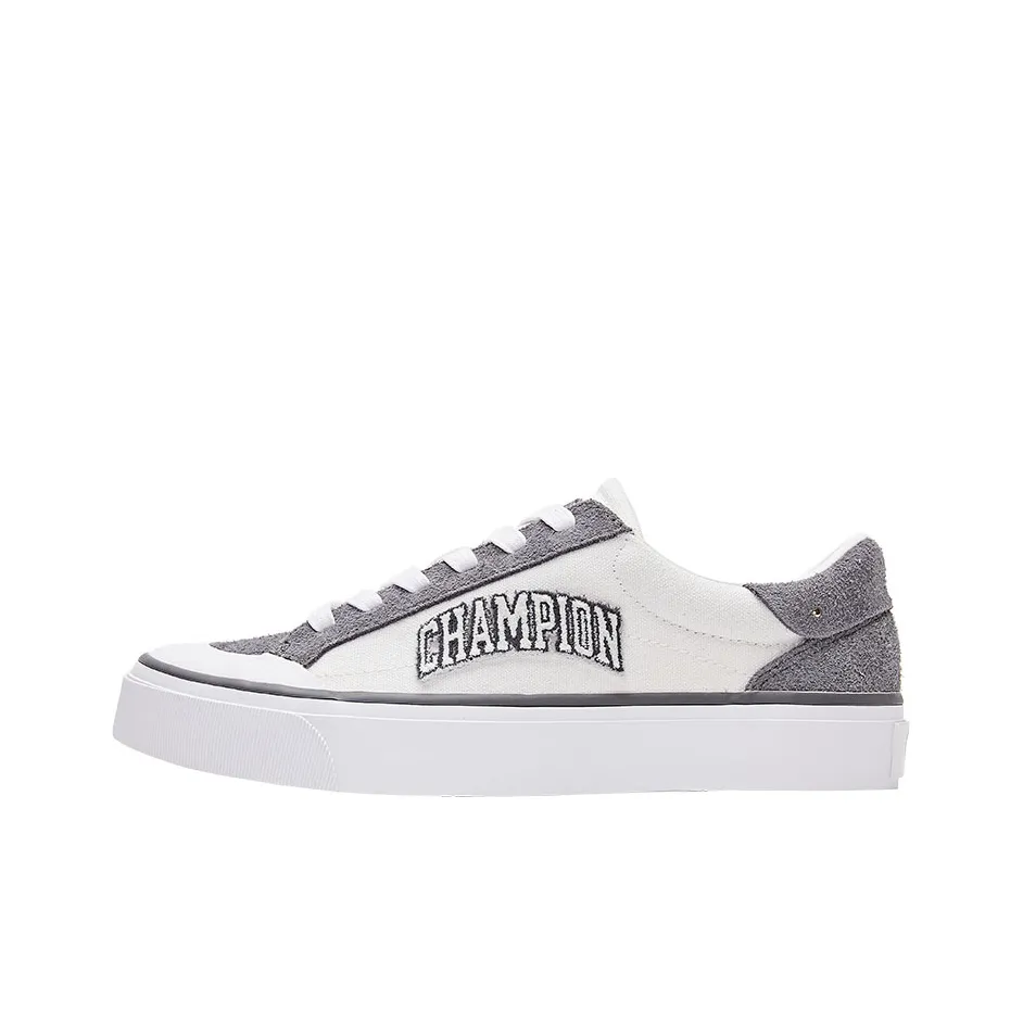 Champion Campus Star 1.0 Campus Collection Low Top Skateboard Shoes Men's Gray White