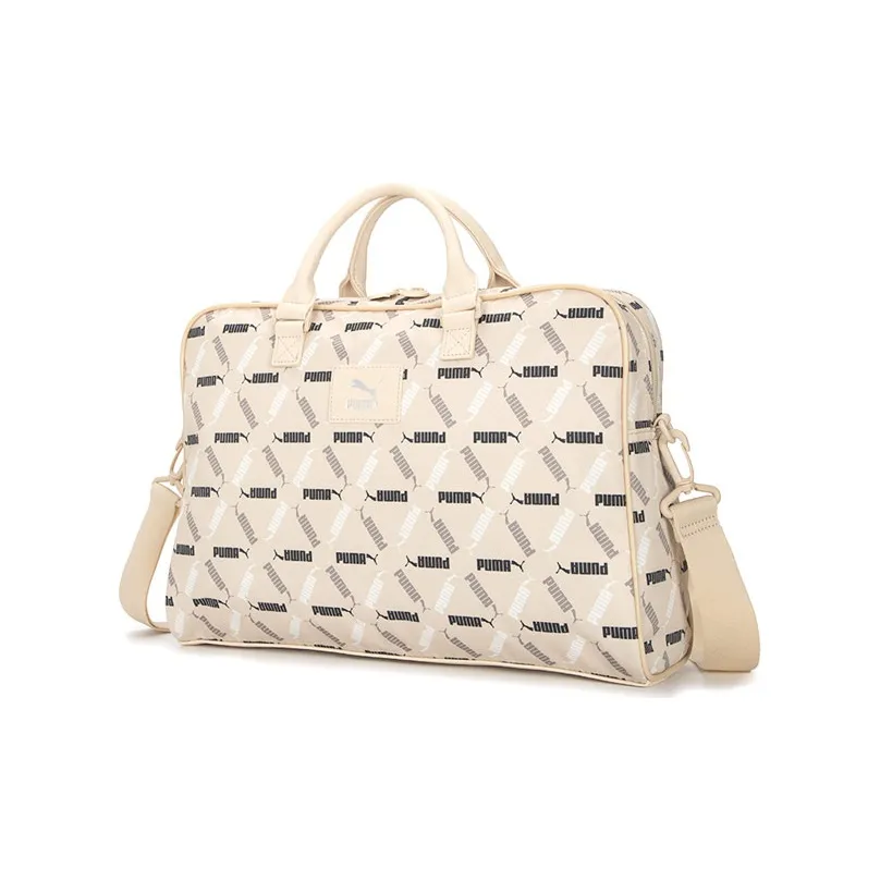 PUMA Сумка через плечо из искусственной кожи с текстилем обычная женская бежевая