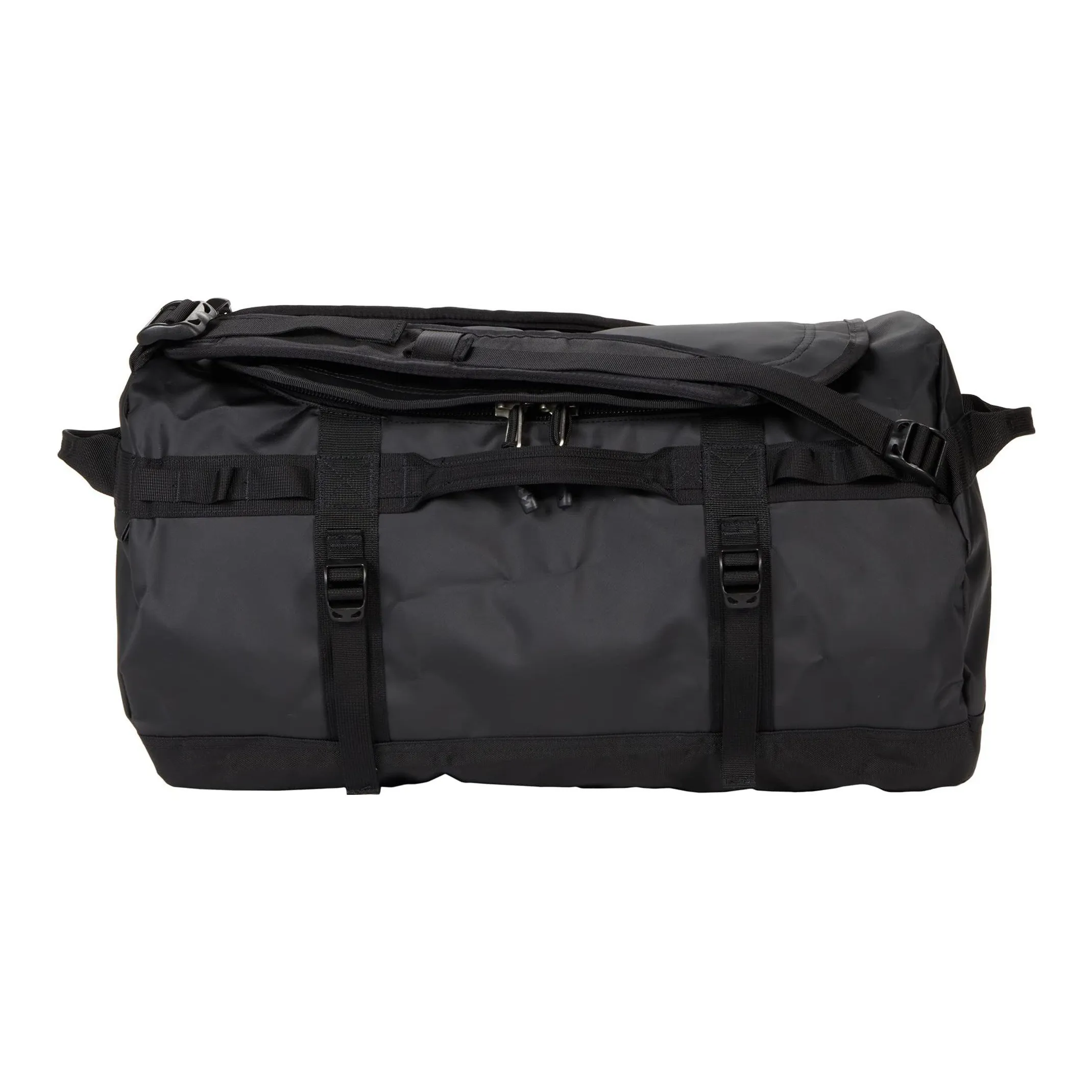 THE NORTH FACE 50L Gym Bag, Travel Bag, Double Shoulder Handbag, Shoulder Bag, Outdoor Bag Fabric Pure Black Unisex