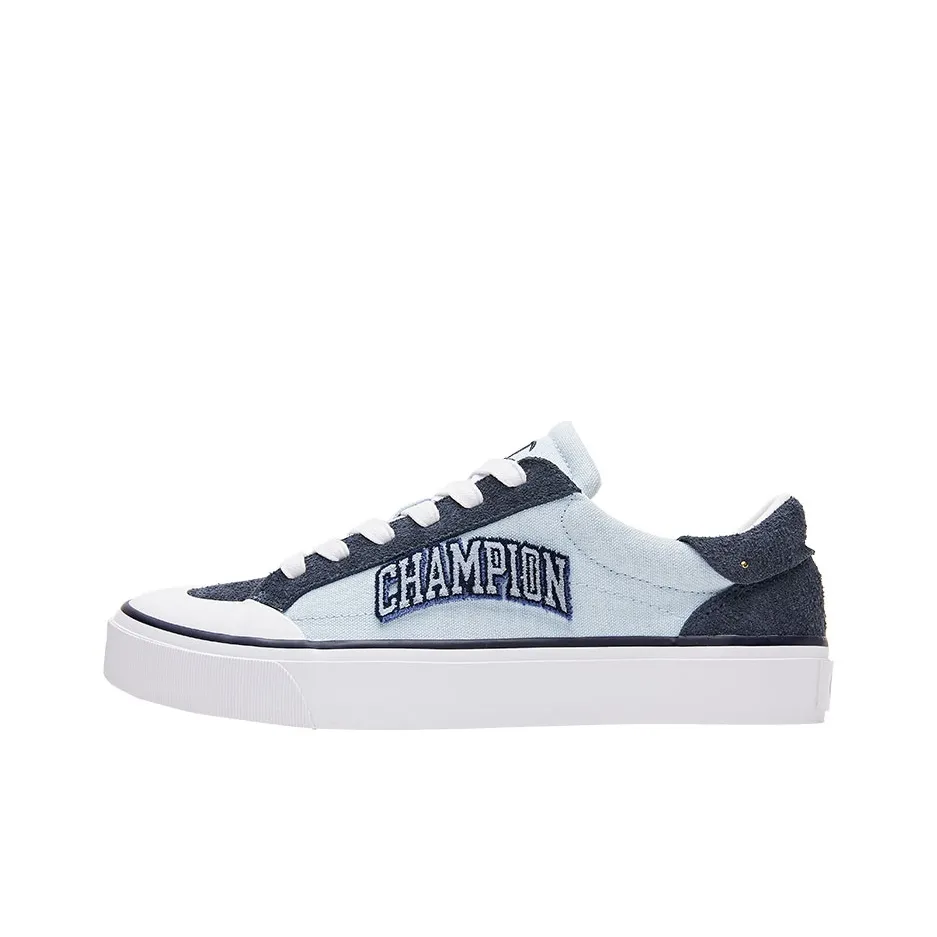Champion Campus Star 1.0 Skateboard Shoes Men's Low Top Midnight Blue/Ballet Blue