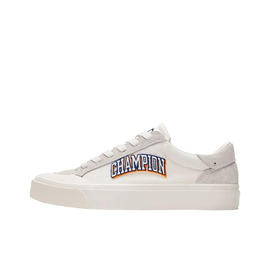 Champion Campus Star 1.0 Skateboard Shoes Men's Low top Milk White/Iron Blue