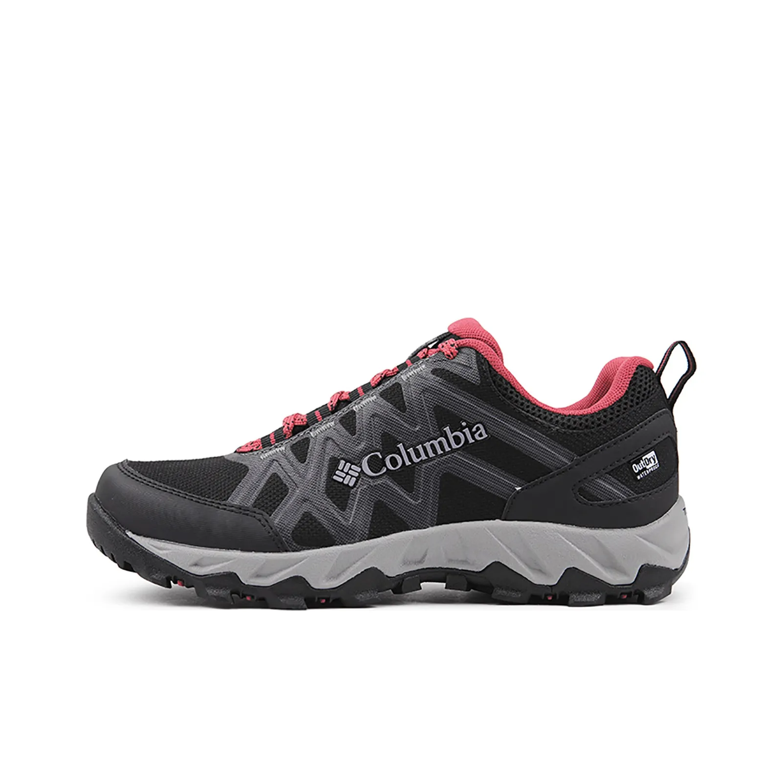 Columbia Mountaineering & Hiking Shoes Women's Low Top Black/Red
