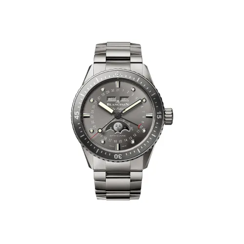 BLANCPAIN Автоматический Механический Движение Мужские FIFTY FATHOMS Часы 43 мм Серый