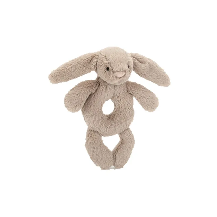 JELLYCAT Bashful Bunny Ring Rattle Stuffed Animal