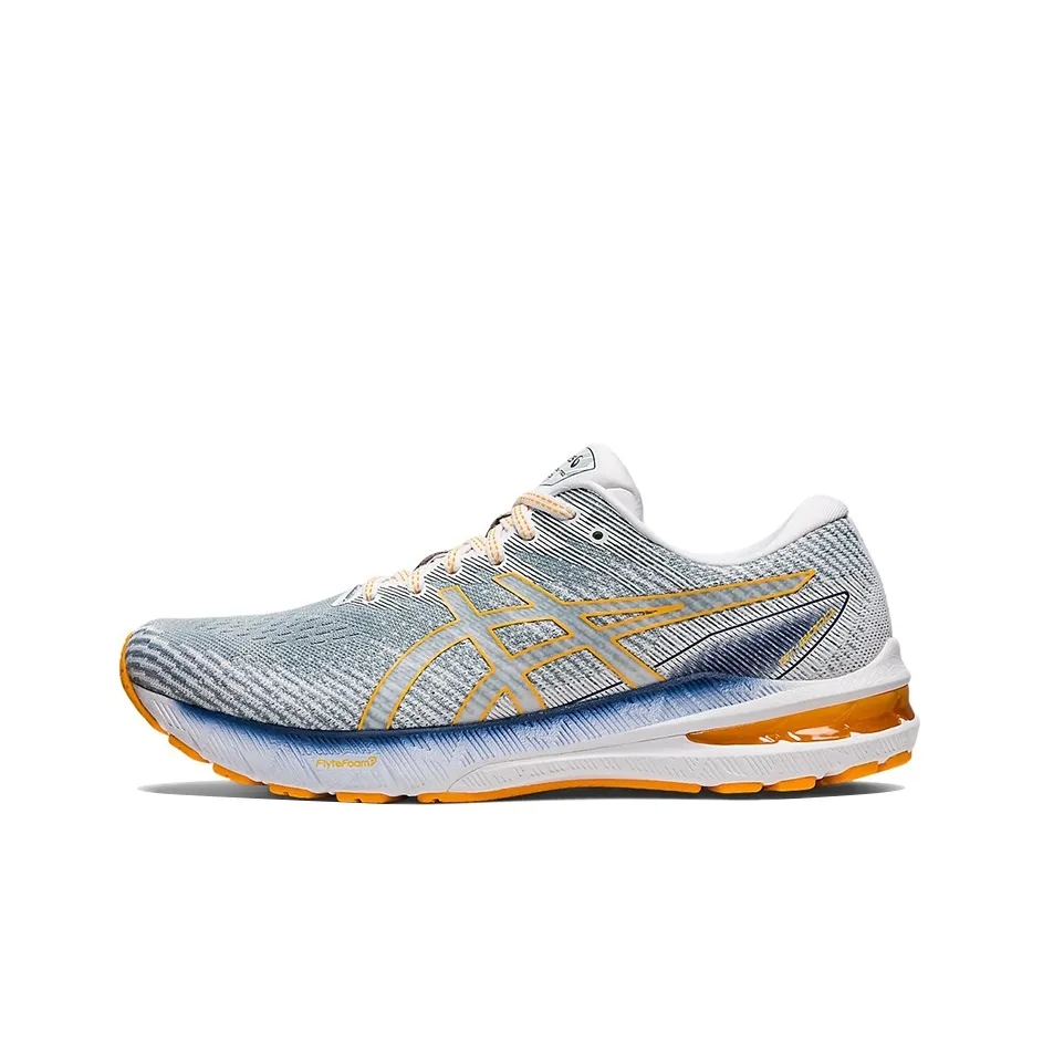 Asics GT 2000 10 Low Топ Тренировочные Беговые Кроссовки Мужские Серый Желтый