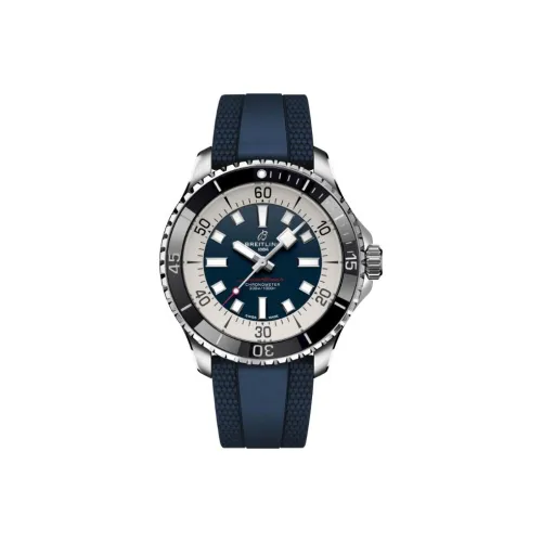 Breitling Автоматический Механический Movement Мужские Часы Super Ocean Collection 44 мм Синие