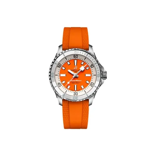 Breitling Автоматический Механический Movement Унисекс Часы Super Ocean Collection 36 мм Апельсин