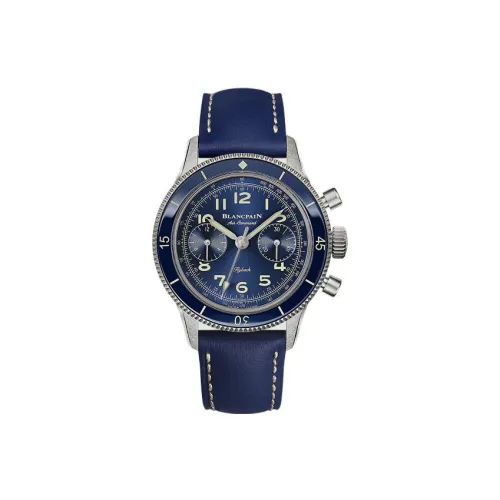 BLANCPAIN Автоматический Механический Movement Унисекс AIR COMMAND Часы 36,2 мм Синий