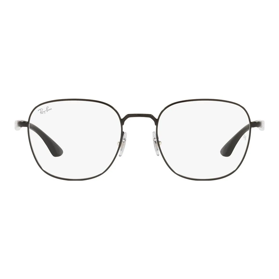 Очки RayBan с диоптриями черные унисекс