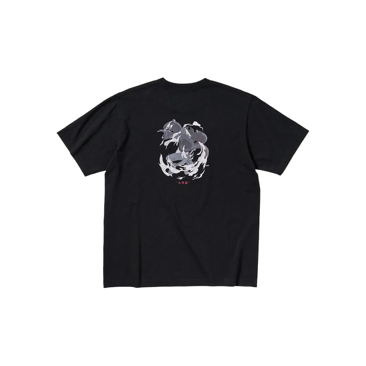 UNIQLO x One Piece Film Red T Shirt Men's Black