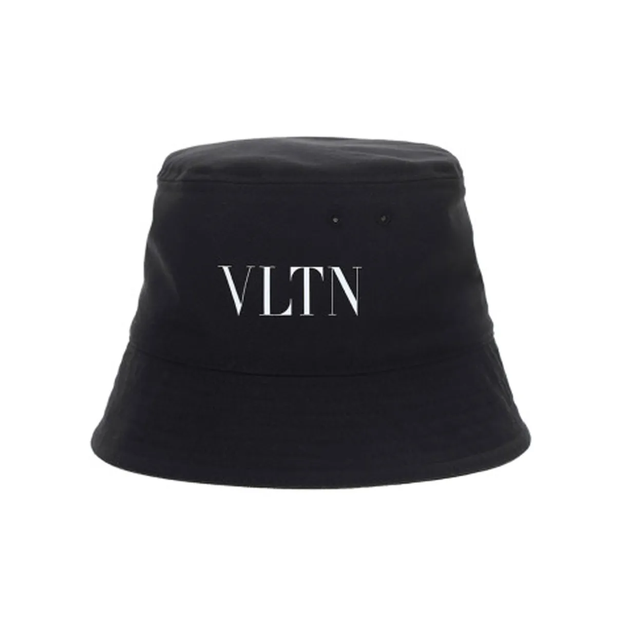 Valentino Cotton Bucket Hats Черный Унисекс