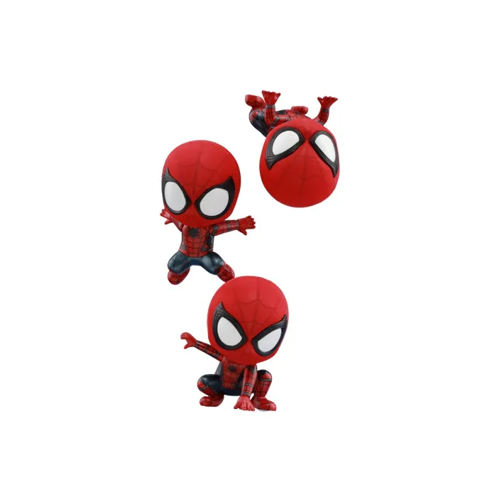 Hot Toys Spider Man Cosb369 Hero Return Set Chibi Figures