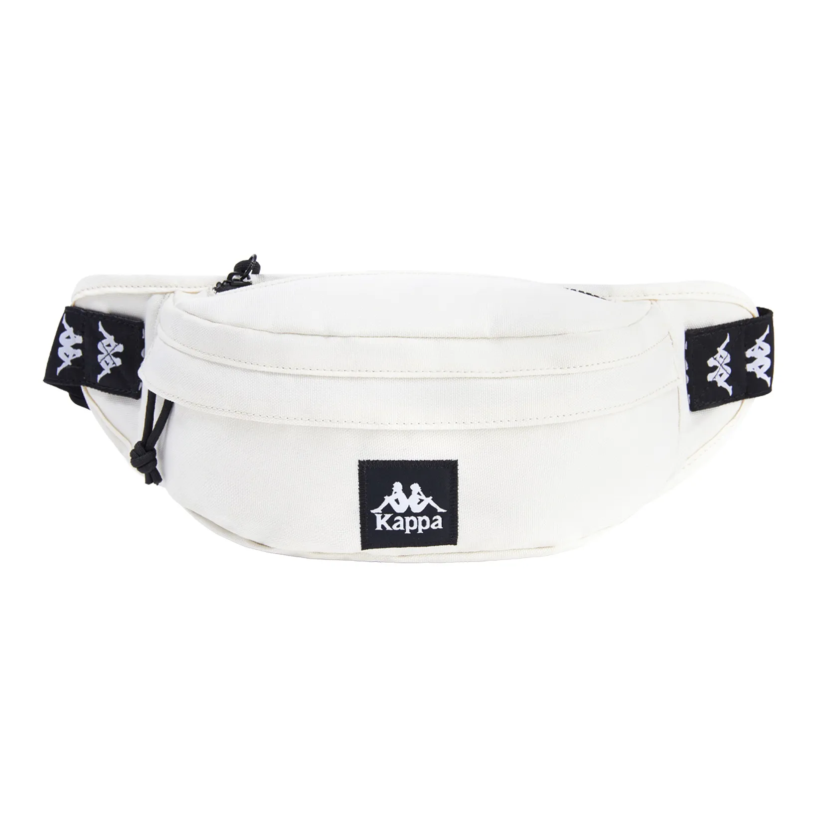 Kappa Polyester Crossbody Fanny Pack, Sports Cell Phone, Small Crossbody Bag, Sling Bag Regular Unisex Korean White