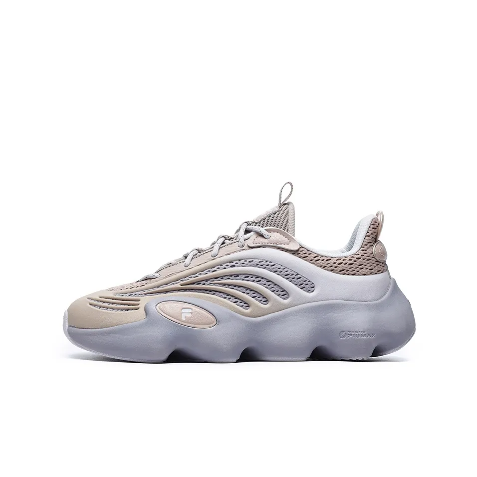FILA FUSION Ray 3 Low Top Casual Shoes Women's Gray Pink