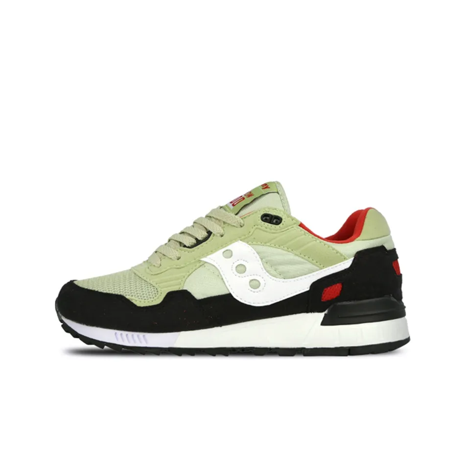 Saucony Shadow 5000 Амортизаторы Slip-resistant устойчивые к истиранию Низкий топ Беговые кроссовки Мужские Зеленый Черный
