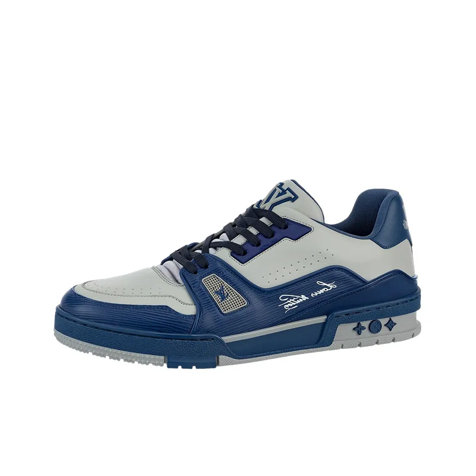 LOUIS VUITTON Trainer Sneakers 'Blue Grey'