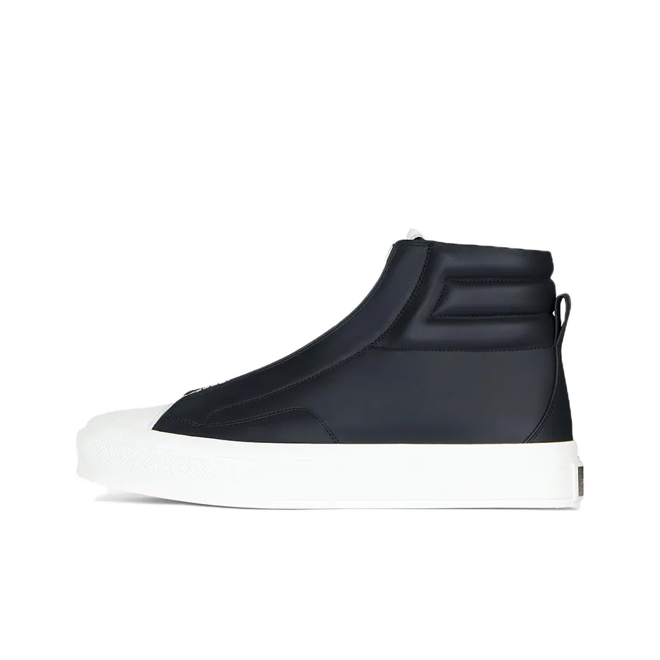 Givenchy City High Top Stylish Skateboarding Shoes Men's Black